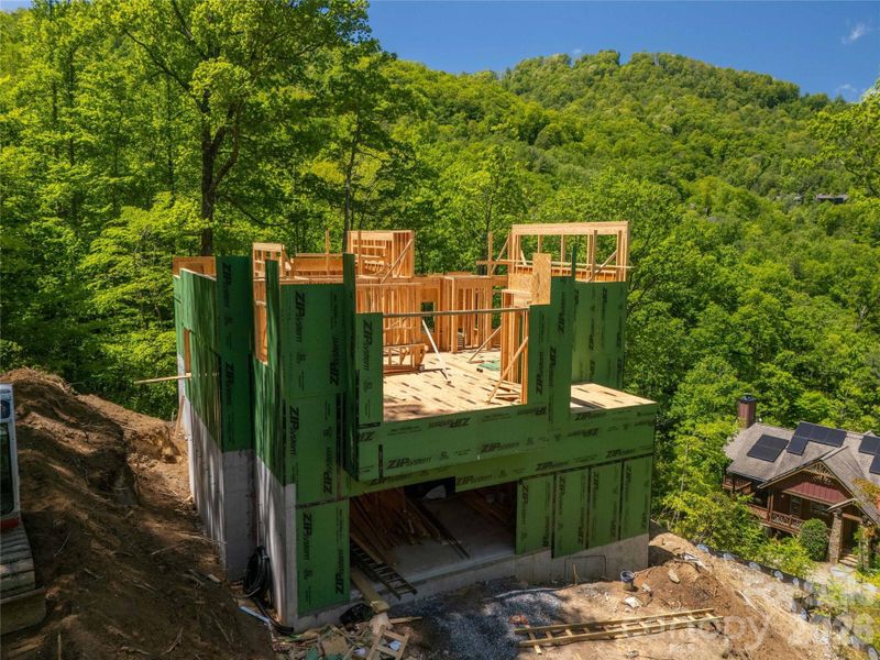 In-progress construction of a new home in , Tuckasegee, NC (Image 17). In-progress construction of a new home in , Tuckasegee, NC (Image 17).