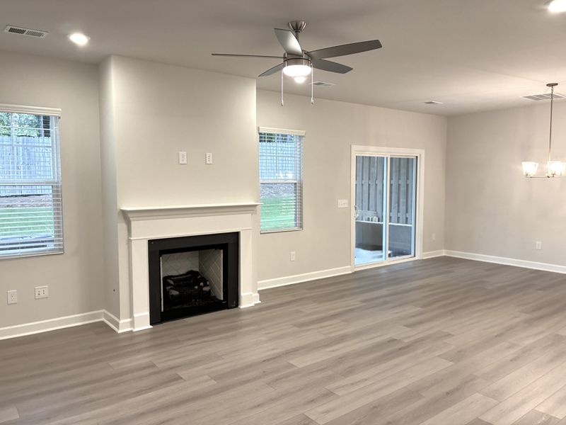 Spacious, unfurnished interior of a new home in Miller Park, Greenville (Image 11). Spacious, unfurnished interior of a new home in Miller Park, Greenville (Image 11).