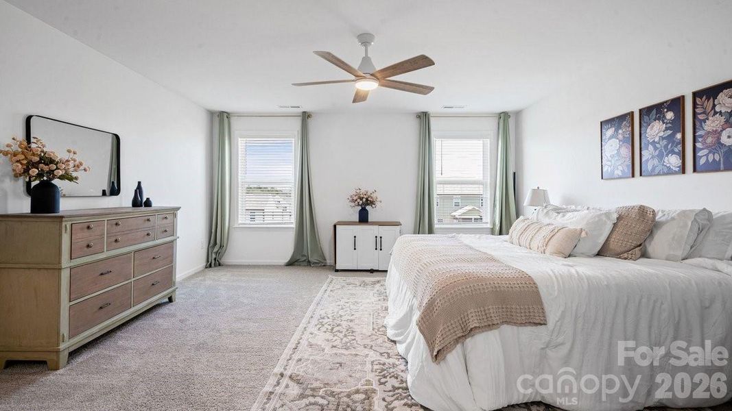 Furnished interior view inside a new home in , Statesville (Image 30).