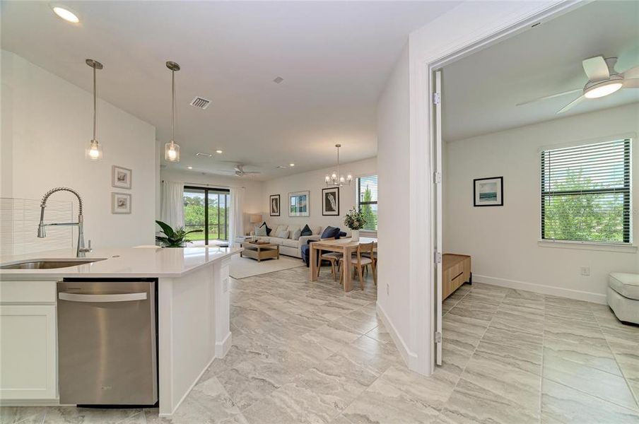 Furnished interior view inside a new home in , Lakewood Ranch (Image 11). Furnished interior view inside a new home in , Lakewood Ranch (Image 11).