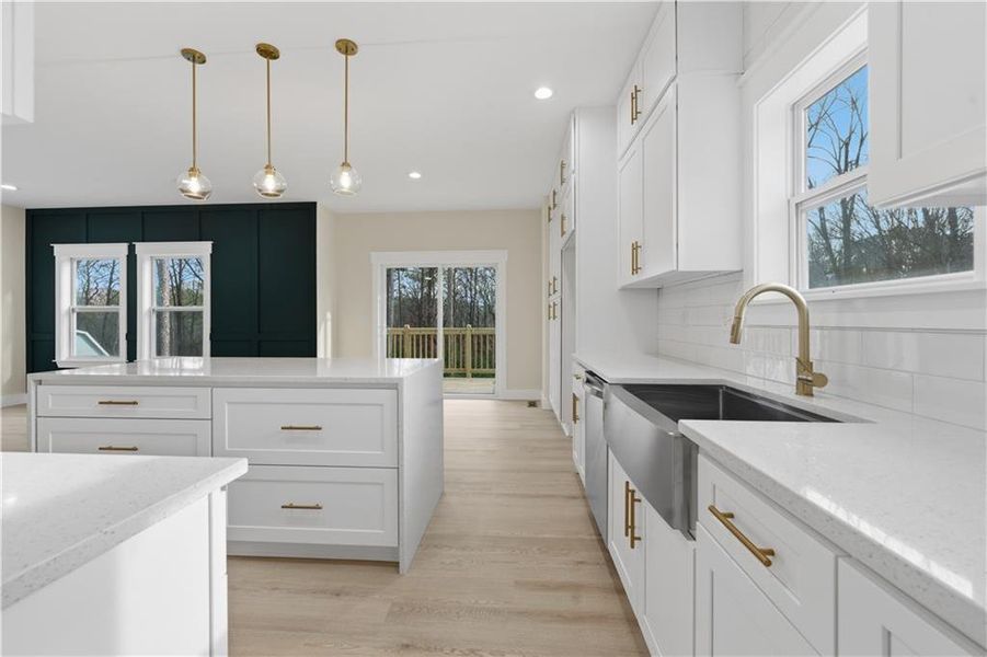 Furnished interior view inside a new home in , Mableton (Image 8).