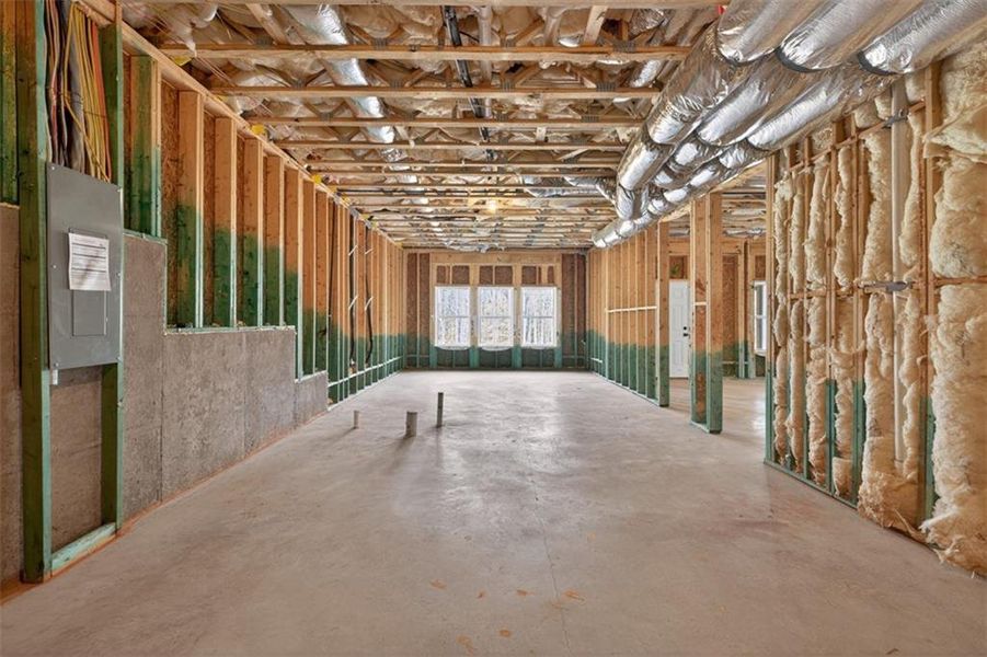 In-progress construction of a new home in , Jefferson, GA (Image 31).