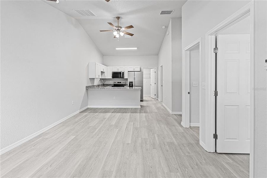 Spacious, unfurnished interior of a new home in , Williston (Image 8). Spacious, unfurnished interior of a new home in , Williston (Image 8).