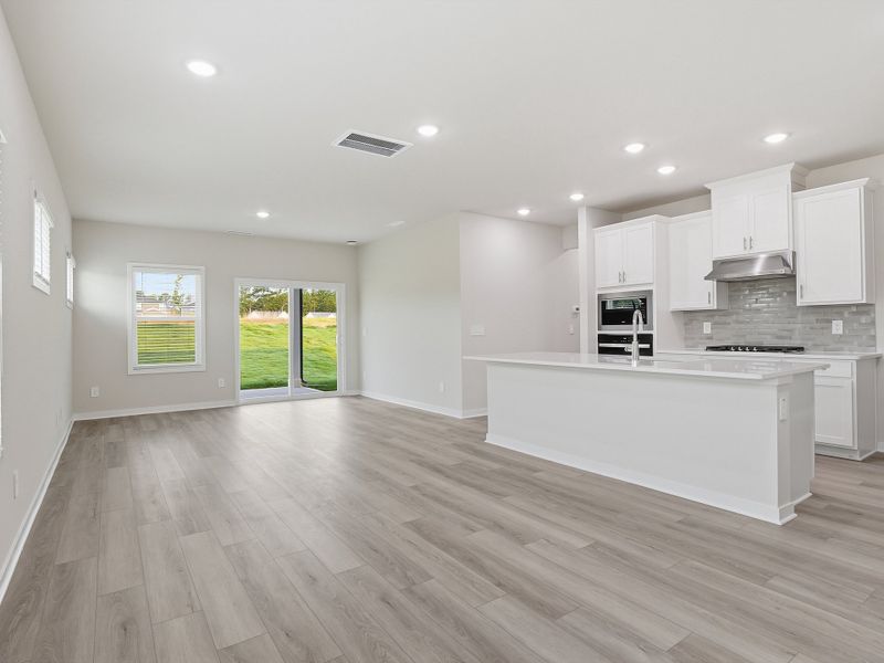 Spacious, unfurnished interior of a new home in Country Lane - Classic Series, Clayton (Image 11). Spacious, unfurnished interior of a new home in Country Lane - Classic Series, Clayton (Image 11).