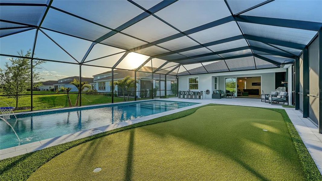 Exterior details and patio area of a home in Star Farms at Lakewood Ranch, Bradenton (Image 28).