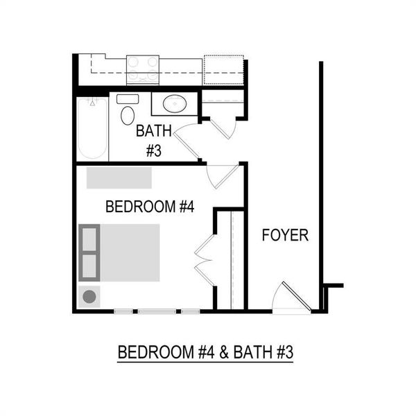 2D floor plan layout of this home in Painted Tree, McKinney, TX (Image 5). 2D floor plan layout of this home in Painted Tree, McKinney, TX (Image 5).