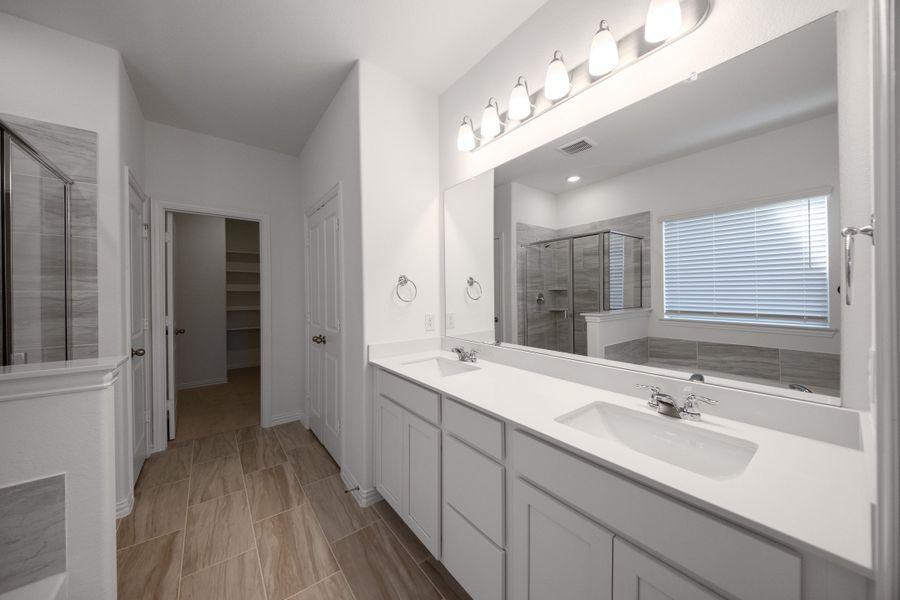 Furnished interior view inside a new home in Chalk Hill, Celina (Image 10).