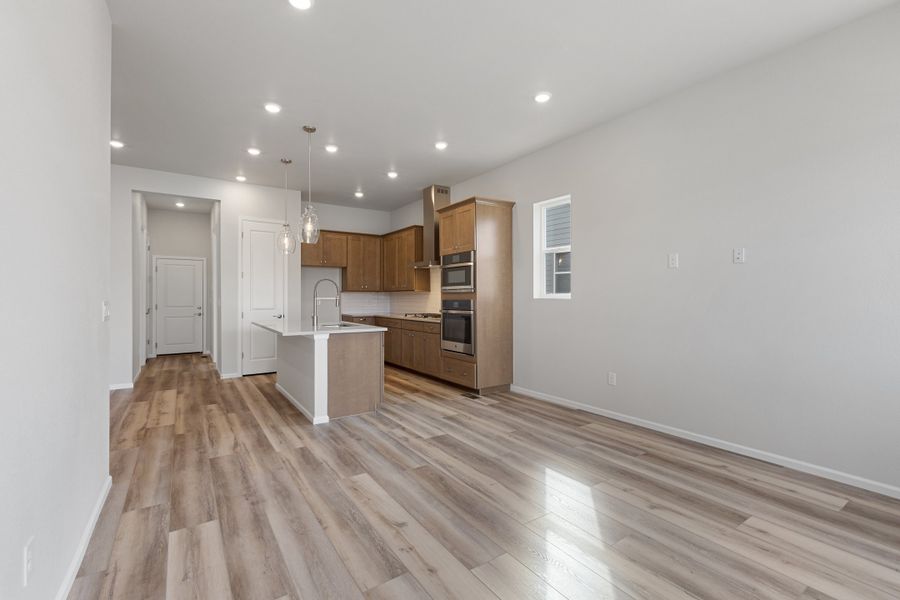 Furnished interior view inside a new home in The Manors Collection at Golden Overlook, Lakewood (Image 6).