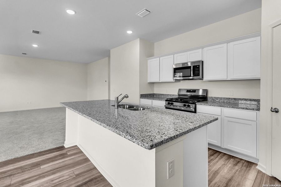 Furnished interior view inside a new home in Saddlebrook Ranch, Schertz (Image 6).