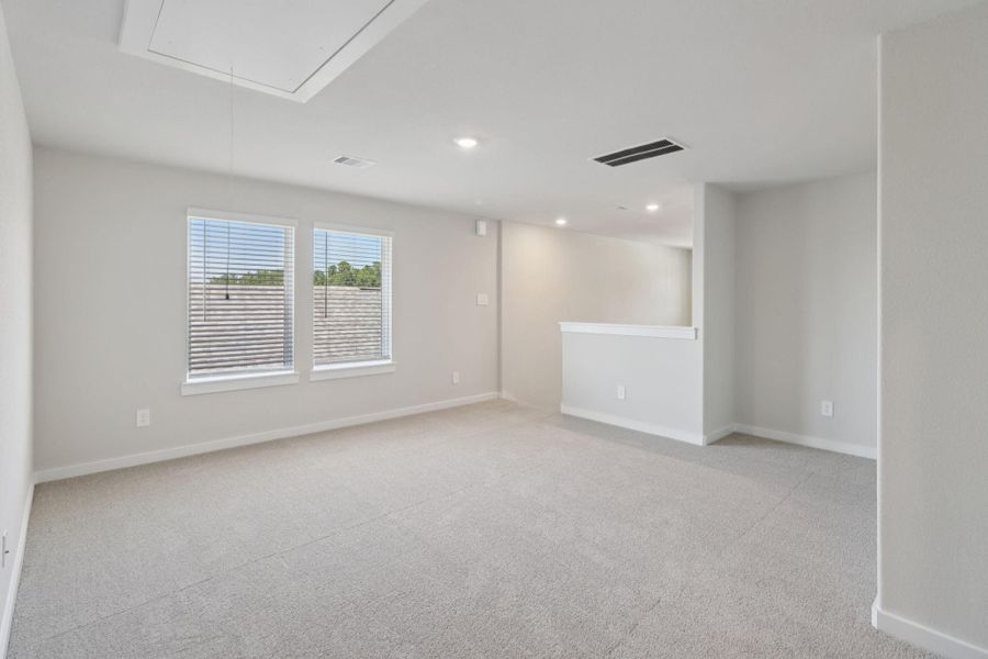 Photo is not of the actual home, but is an inspirational photo of builder’s model home and may depict options, furnishings, and/or decorator features that are not included