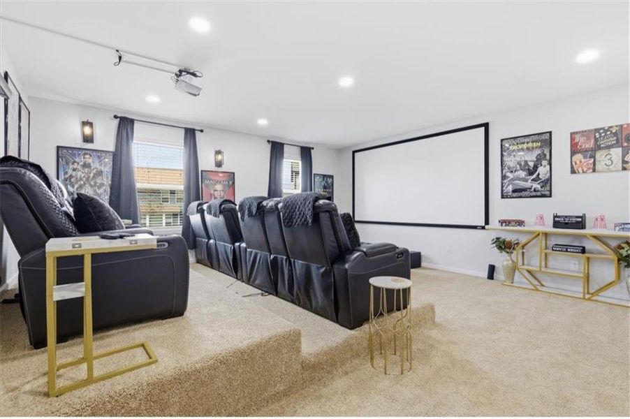 Furnished interior view inside a new home in , Hoschton (Image 34).