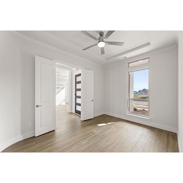 Spacious, unfurnished interior of a new home in Wellspring Estates, McKinney (Image 24). Spacious, unfurnished interior of a new home in Wellspring Estates, McKinney (Image 24).