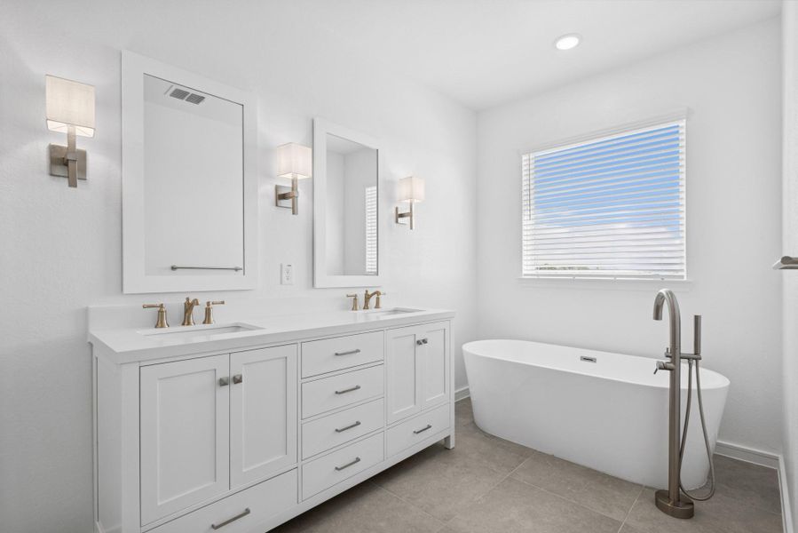 Spa-like primary bath Spa-like primary bath