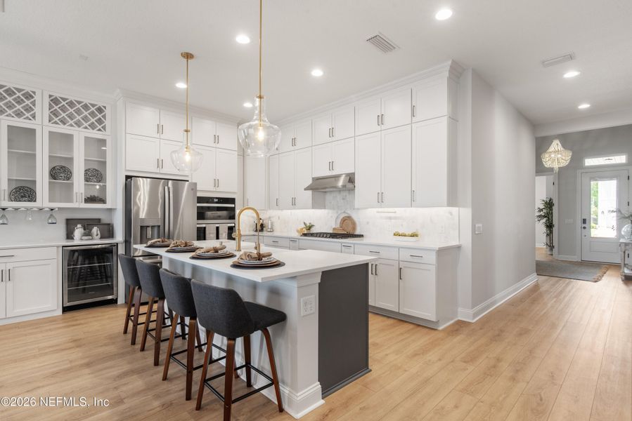 Furnished interior view inside a new home in , Ponte Vedra (Image 20).