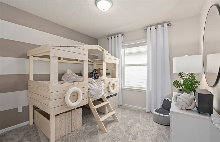 Furnished interior view inside a new home in The Landings at Live Oak Lake, St. Cloud (Image 36).