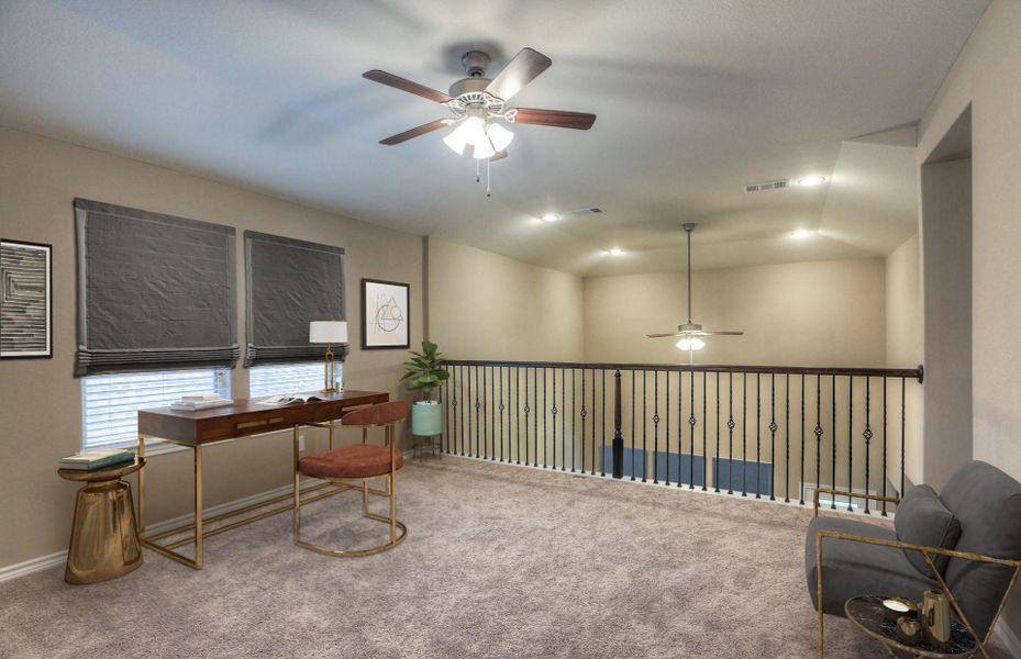 MODEL HOME images may NOT be consistent with the finished product.