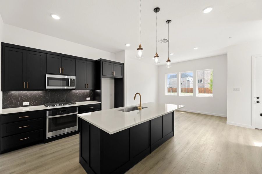 Open Kitchen-Living Room