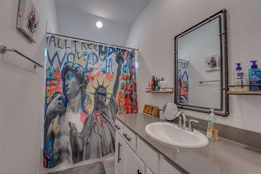 Furnished interior view inside a new home in ARTAVIA: Fairway Collection, Conroe (Image 24).