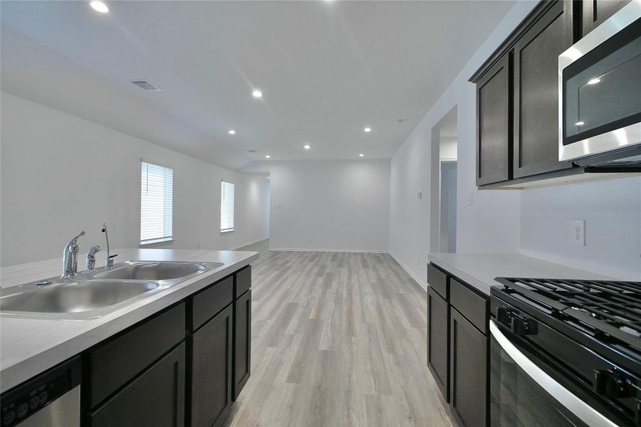 Furnished interior view inside a new home in Legacy Park, Houston (Image 11).
