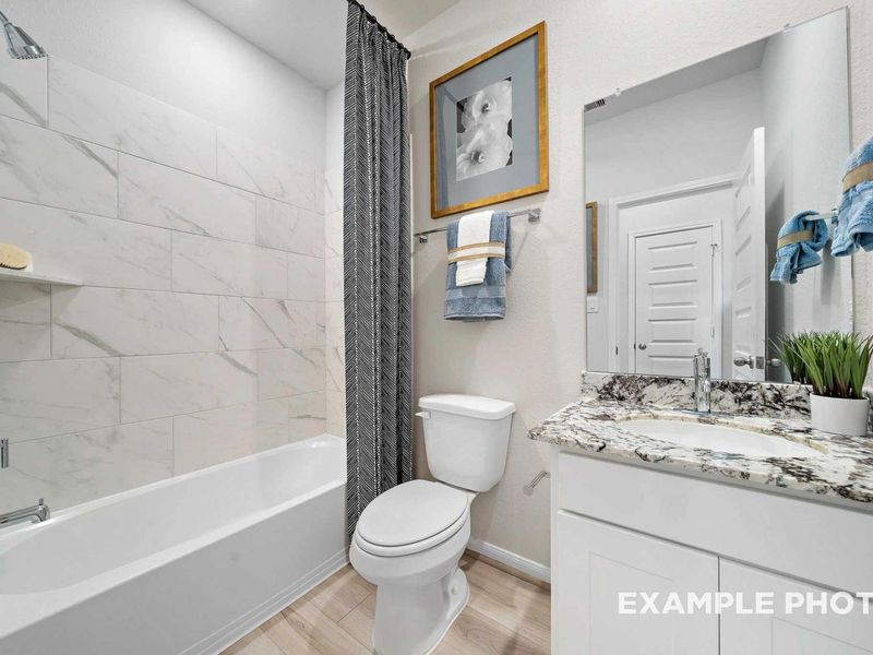 Representative furnished interior of a home built from the The San Marcos E by Davidson Homes LLC in Hannah Heights, Seguin (Image 23).