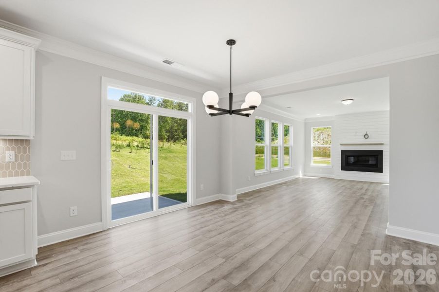 Spacious, unfurnished interior of a new home in Enclave at Riverdale, Huntersville (Image 19).