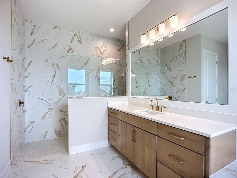 Furnished interior view inside a new home in Hampton Lakes, Sarasota (Image 16). Furnished interior view inside a new home in Hampton Lakes, Sarasota (Image 16).