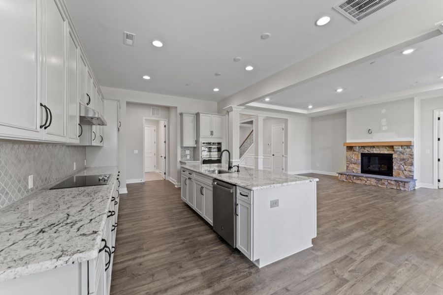 Furnished interior view inside a new home in Estates at Sugar Creek, Fort Mill (Image 5).