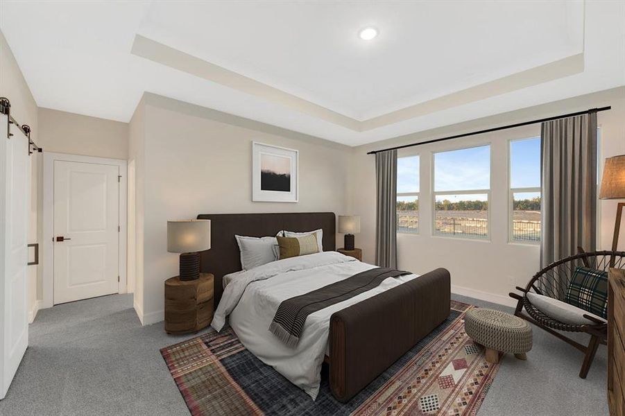 Furnished interior view inside a new home in Elevon, Lavon (Image 16).