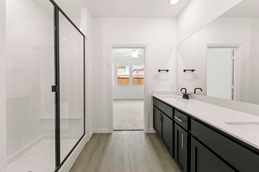 Primary Bathroom Representative Photo featuring the Noir Collection