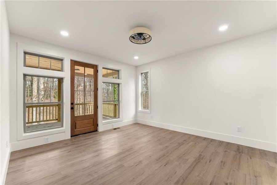 Spacious, unfurnished interior of a new home in , Dawsonville (Image 43).