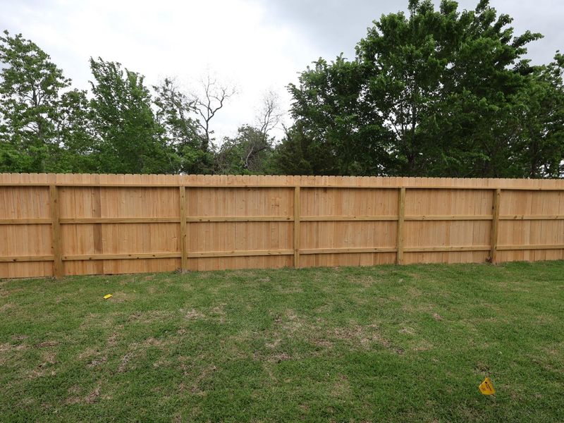 Exterior details and patio area of a home in Ambrose, La Marque (Image 15).