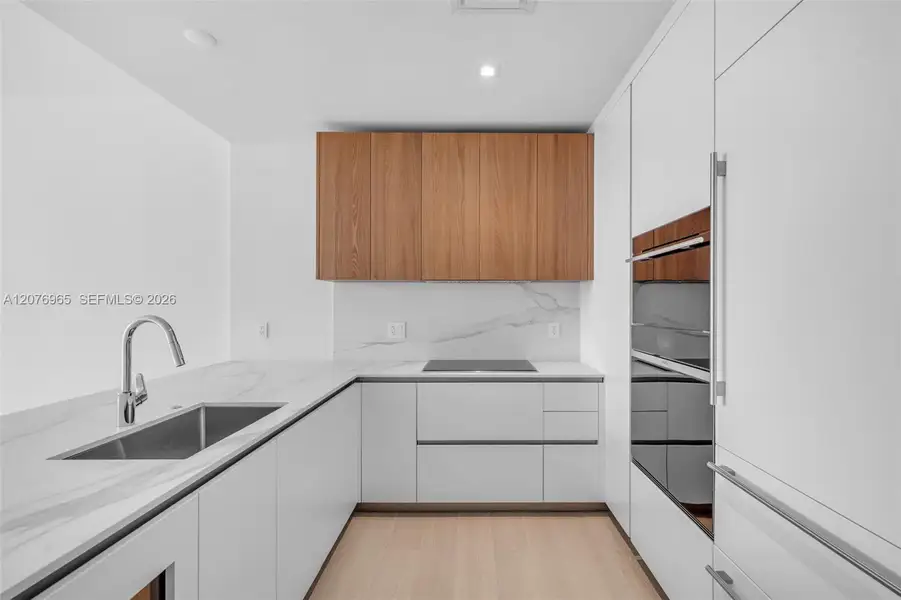 Furnished interior view inside a new home in , Miami (Image 12).