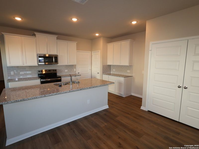 Furnished interior view inside a new home in Paloma Park, Converse (Image 6).