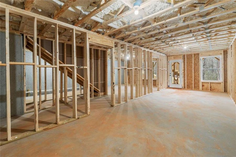 In-progress construction of a new home in , Braselton, GA (Image 40).