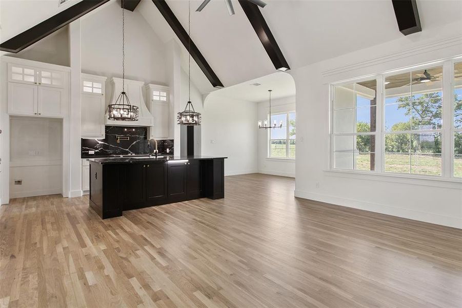 Furnished interior view inside a new home in , Joshua (Image 10).