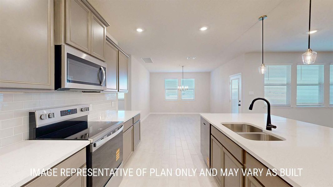 Representative furnished interior of a home built from the Parker II by D.R. Horton in Sterling Meadows, Salado (Image 8). Representative furnished interior of a home built from the Parker II by D.R. Horton in Sterling Meadows, Salado (Image 8).