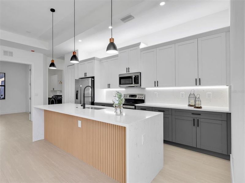 Furnished interior view inside a new home in , Cape Coral (Image 10). Furnished interior view inside a new home in , Cape Coral (Image 10).