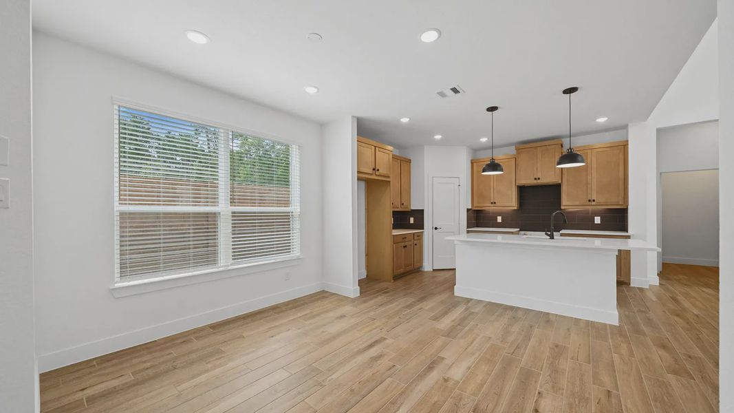 Spacious, unfurnished interior of a new home in Elyson 60's, Katy (Image 18).