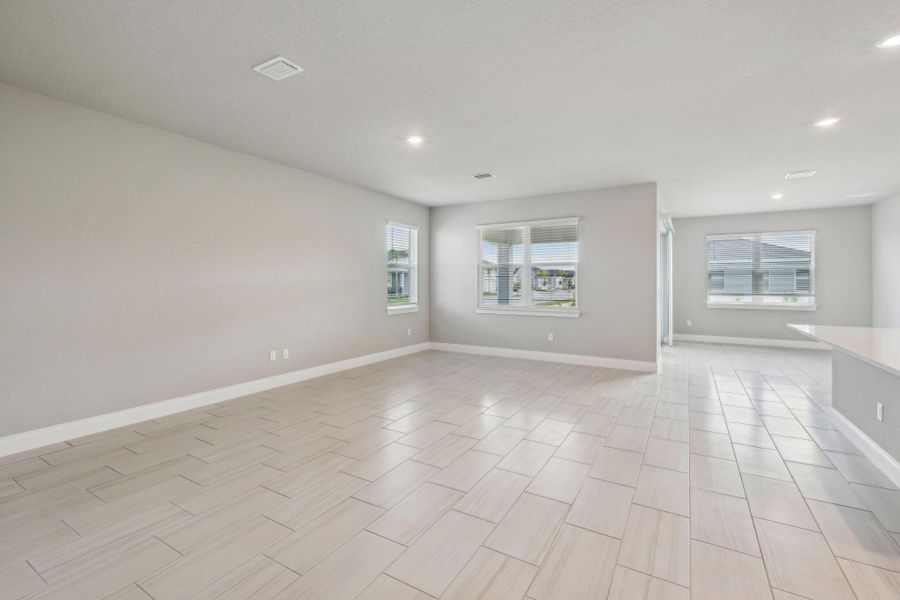 Spacious, unfurnished interior of a new home in Brystol at Wylder - Reserve Series, Port St. Lucie (Image 17).