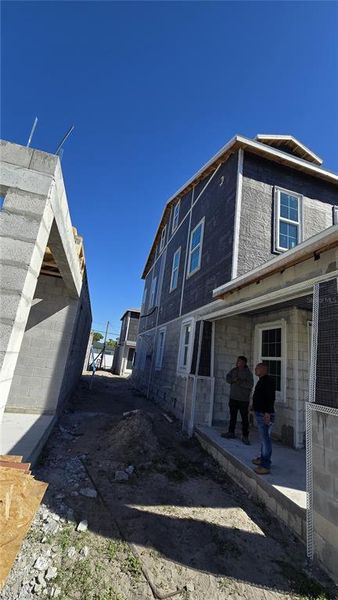 In-progress construction of a new home in , St. Petersburg, FL (Image 27).