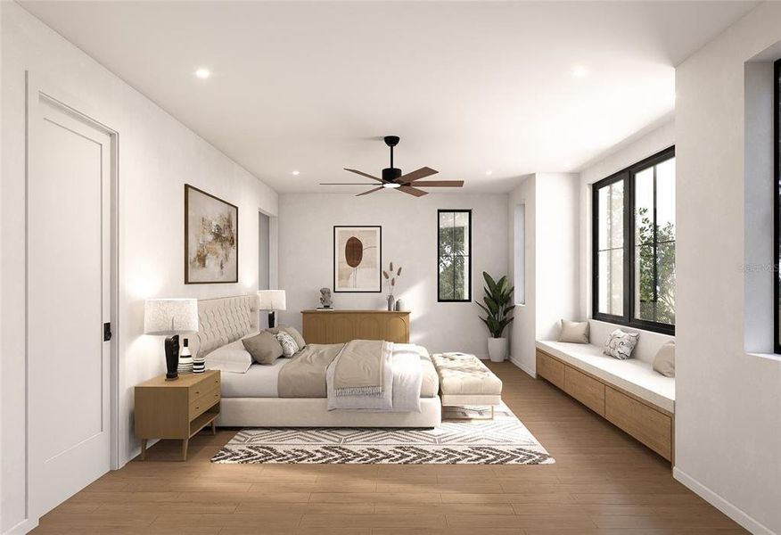 Furnished interior view inside a new home in , Tampa (Image 4). Furnished interior view inside a new home in , Tampa (Image 4).