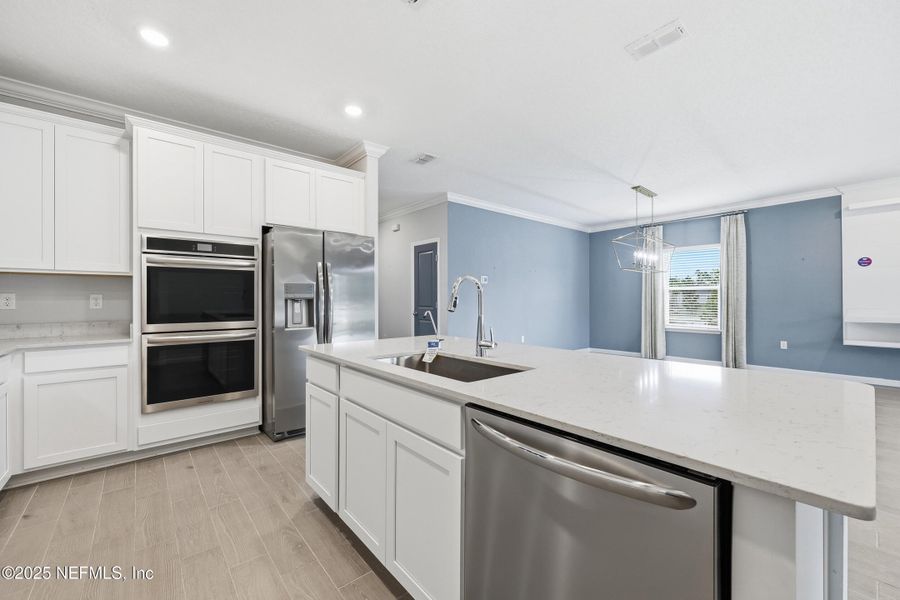 Furnished interior view inside a new home in St Augustine Lakes: St Augustine Lakes 50S, St. Augustine (Image 13). Furnished interior view inside a new home in St Augustine Lakes: St Augustine Lakes 50S, St. Augustine (Image 13).