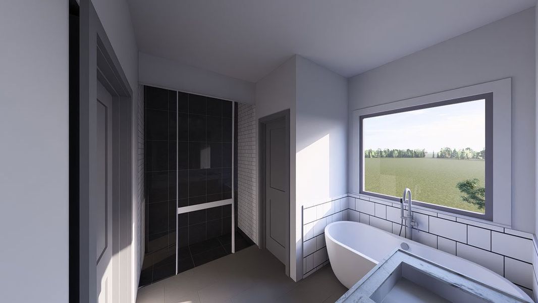 Furnished interior view inside a new home in Townsen Landing, Humble (Image 4). Furnished interior view inside a new home in Townsen Landing, Humble (Image 4).