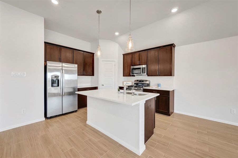 Furnished interior view inside a new home in The Preserve, Justin (Image 15). Furnished interior view inside a new home in The Preserve, Justin (Image 15).