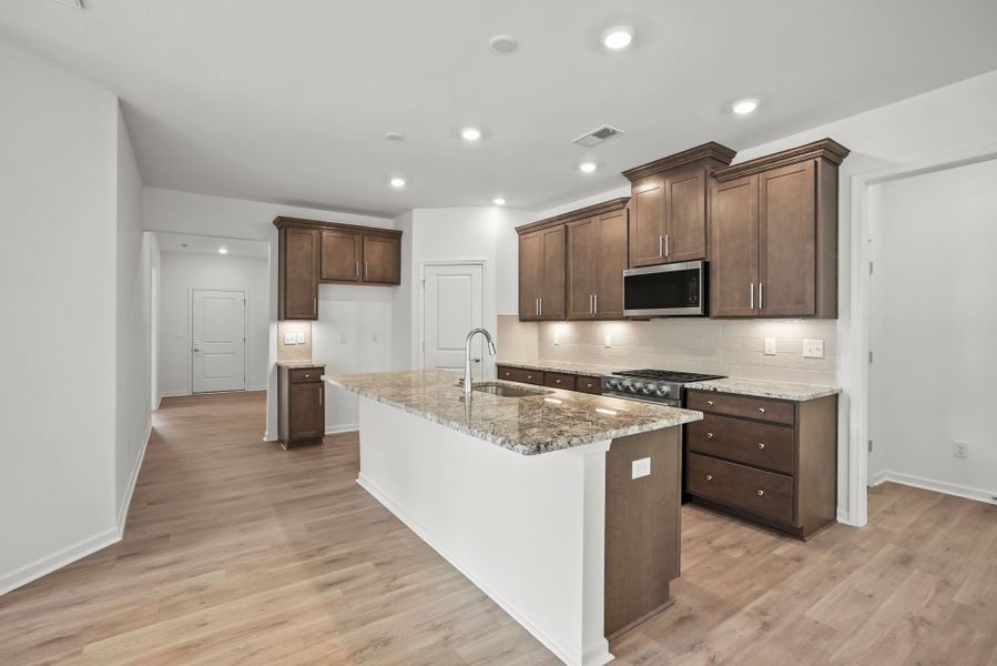 Furnished interior view inside a new home in Michaux Gardens, Belmont (Image 20).
