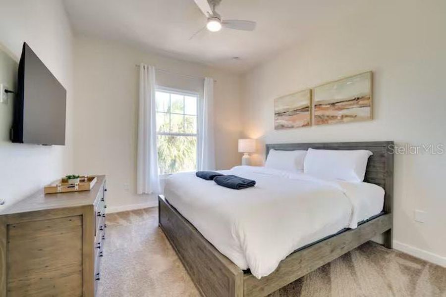 Furnished interior view inside a new home in , Kissimmee (Image 9). Furnished interior view inside a new home in , Kissimmee (Image 9).