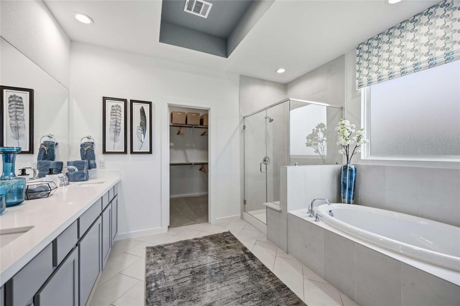 Furnished interior view inside a new home in , Beasley (Image 19).