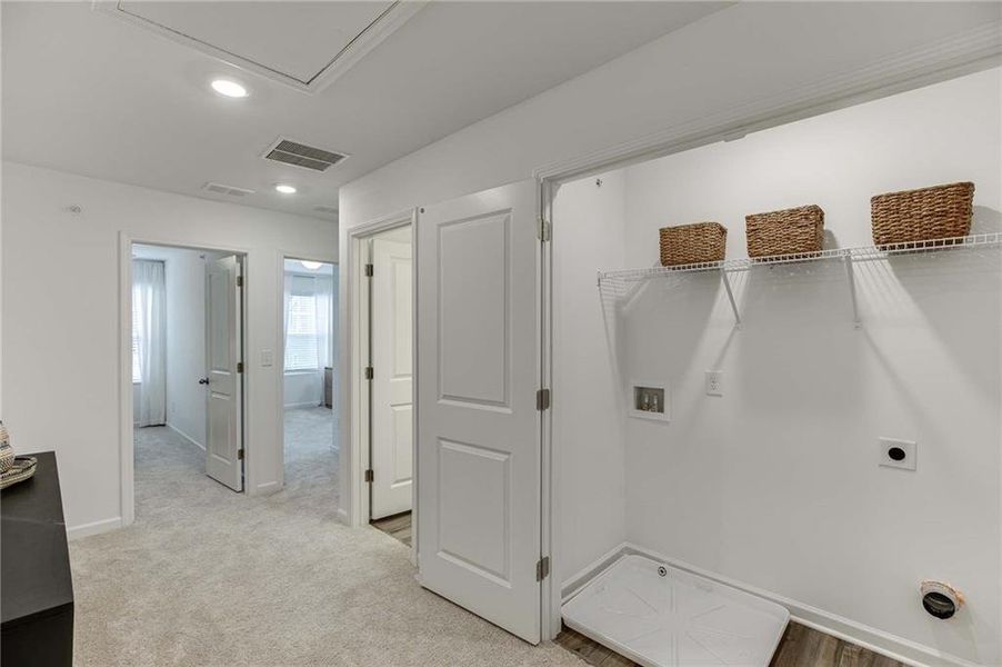 Furnished interior view inside a new home in Laurelwood, Douglasville (Image 21).