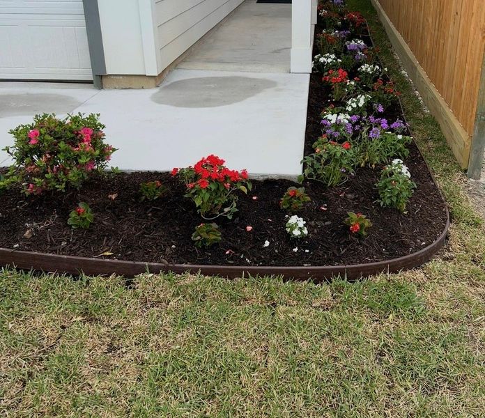 Exterior details and patio area of a home in , Houston (Image 3).