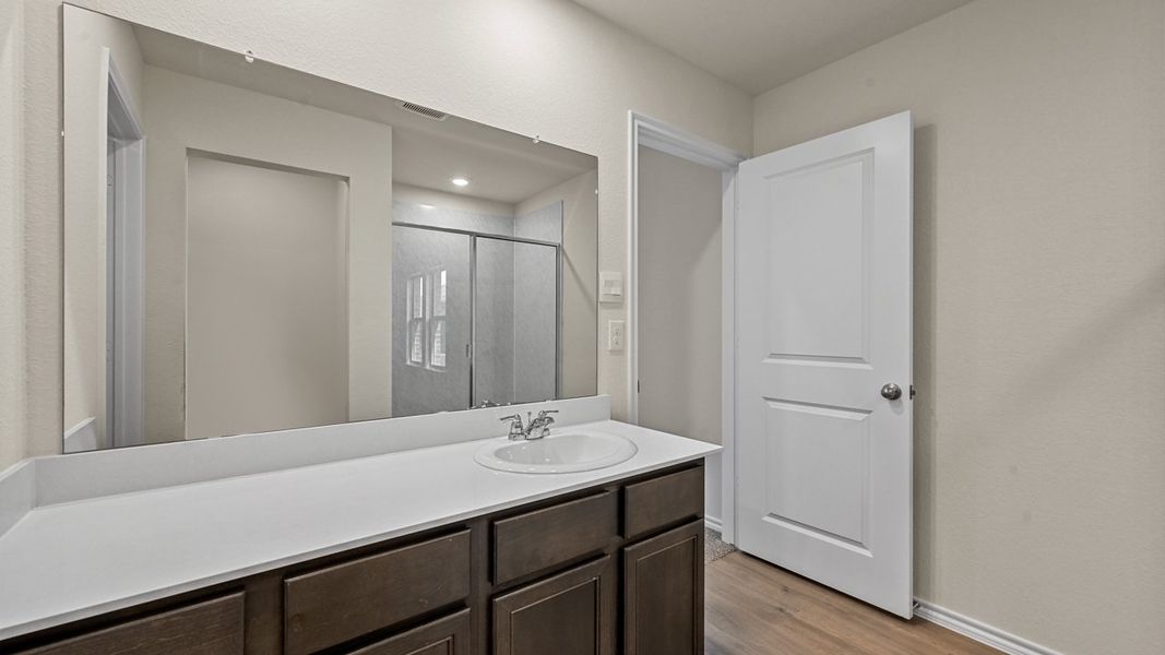 Furnished interior view inside a new home in The Reserve at Timber Creek, Lindale (Image 23).